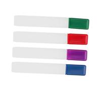 Holibanna Scatola Porta Ferri da Maglia in Plastica 4 Pezzi, Contenitore Tubi per Aghi da Cucito, Custodia Compatta per Ricamo e Lavori Fai da Te, Organizer Salvaspazio per Ferri Lunghi,