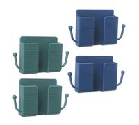 Holibanna Scatole Organizer Da Parete 4 Pezzi Ganci Per Cavi Di Alimentazione Supporti Di Ricarica Per Telefoni Cellulari Scatole Portaoggetti Non Forate