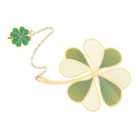 Holibanna Segnalibro in Ferro Verde con Ciondolo Creativo e Design Unico, Leggero e Resistente per Accessori Lettura e Rapido Ritrovamento Pagina