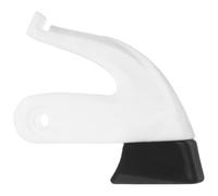 Holibanna Set 1 Paio Pattini Roller Gomma Bianco Blocco Freno Resistente all'Usura Assorbimento Urti per Pattine Inline Sicurezza e Controllo