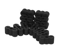 Holibanna Set 20 Pezzi Parti di Ricambio per Guide per Cassetti Clip Anti-estrazione in Gomma, Fermo Anticaduta e Paracolpi Ammortizzante, Accessori per Mobili Cucina e Camera da Letto