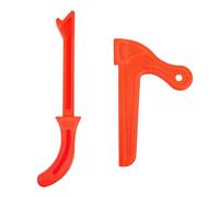 Holibanna Set Da 2 Pezzi Blocchi Di Spinta Del Legno Lavorazione Del Legno Utensili Blocco Di Spinta Per Da Banco Spingere Blocco Di Spinta Portatile Plastica Orange