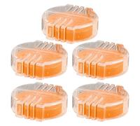 Holibanna Set da 5 Pezzi Cera D'api per Filo da Cucito e Ricamo Custodia in Plastica, Balsamo Rinforzante per Fili a Mano, Condizionatore Filo Antinodulo per Lavori Artigianali e Quilting,