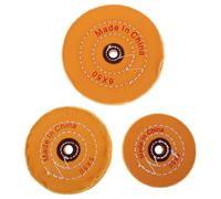 Holibanna Set di 3 Mole Lucidanti in Flanella per Smerigliatrice da Banco con Foro 12Mm Dischi da 4/5/6 Pollici per Lucidatura di Gioielli e Metalli Morbidi Kit per Lavori di Precisione e