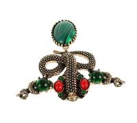 Holibanna Snake Brooch Retro Animal Jewelry Pin for Women Minimalist Design Suitable for Jackets and Suits Vintage-inspired Fashion Accessory