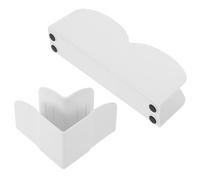 Holibanna Stabilizzatori per Recinto Bimbi 2 Pezzi in Plastica Bianca per Fissaggio Sicuro e Antiscivolo, Supporto Solido per Giochi Indoor