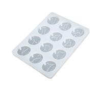 Holibanna Stampo Resistente e Riutilizzabile per Gioielli Fai da Te in Silicone Bianco 12 Segni Zodiacali per Creare Ciondoli e Decorazioni Artigianali