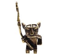 Holibanna Statua Guardiana Creativa Rame Antico Sanxingdui Decorazione e Ufficio Statuetta Vintage per Scrivania e Idea