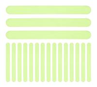 Holibanna Strisce Antiscivolo Luminose Fosforescenti 24 Pezzi Nastri Riflettenti Autoadesivi per Gradini Interni ed Esterni Nastro Antiscivolo per Scale e Rampe Sicurezza Notte e