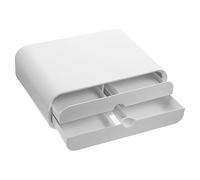 Holibanna Supporto per Monitor e Organizer da Scrivania con Cassetto, Solleva Computer Desktop da Ufficio, Materiale Spesso Durevole, Design Compatto Salvaspazio per Spazio di Lavoro