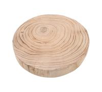 Holibanna Supporto per Piante Vassoio Rustico Robusto Beige, in Legno | Decorazioni Giardino per Esterno, Mensola Portavasi per Fiori, Sgabello in Legno per Piante, Flower Vase
