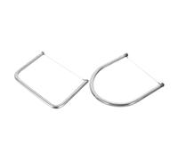 Holibanna Tagliatore Argilla in Acciaio Inossidabile 2 Pezzi Utensile Ergonomico per Scultura e Modellazione dell'Argilla Fai da Te Strumento per Ceramica e Facile da Usare