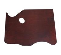 Holibanna Tavolozza per Dipingere in Legno, Vassoio Portatile per Miscelare Colori, per Pittori e Appassionati di Arte e Disegno