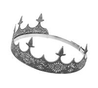 Holibanna tiara signore corone cavaliere d' per uomini ritorno a casa ragazzo antica del re del re cosplay uomo del re degli uomini Metallo