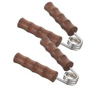 Holibanna Trainer in Legno ad Alta Resistenza per Allenamento Forza Presa, Pinza per Mano Uomo con Impugnatura Antiscivolo, Attrezzo per Esercizi Dita e Muscoli Avambraccio Colore Casuale