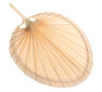 Holibanna Ventaglio Cinese Intrecciato in Foglia di Palma Essiccata, Ventilatore di Raffreddamento Fatto a Mano, Leggero e Portatile, Accessorio Estivo per Feste, Spiaggia e Decorazioni