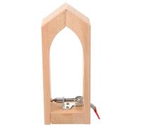 Holibanna Wooden Sewing Tool for DIY Leather Crafting Durable And Stable Desk Clamp for Sewing Projects