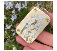 Holibao Micro pressa per fiori, kit di stampa per fiori in miniatura, arte e artigianato in metallo, kit per la conservazione delle piante pressato fai da te, regalo per gli amanti delle arti e