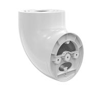 Holicfun Eave Mount per Ring Floodlight Cam Wired Plus/Pro, Ring Smart Lighting Floodlight Wired, Blink Wired Floodlight Camera, Wyze Floodlight Camera v2/Pro e Roku Floodlight Camera, Bianco
