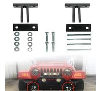 Holida BX88230 Kit staffa di base bullonata adatta per barre di traino Blue Ox, linguette BX universali per barra di traino per Jeep, per Ford, per Toyota, per Honda, per Buick, per Volvo