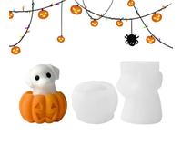 Holiday Candle Casting Mold Reusable Craft Form For Halloween Projects