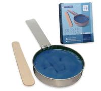 Holiday cera a caldo pentolino 120 ml azzurro