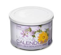 Holiday cera liposolubile 400 ml malva e calendula - Cera depilatoria