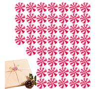 Holiday Crafts Buttons, Festive Candy Embellishments, 0.79x0.79 Inch Sewing Button with Decorative Detail, Resin Craft Buttons with Bright Holiday Style, Craft Supplies with Fun Designs