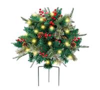 Holiday Decor - Treppiede a 3 rebbi in plastica, dimensioni 48 cm, colore caldo e duraturo, ideale per Natale, festività, paese delle meraviglie, creando una decorazione per le vacanze 3