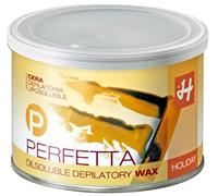 Holiday Depilatori | Cera Depilatoria Liposolubile PERFETTA Naturale 400 ml (Box 6 Barattoli)
