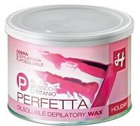 Holiday Depilatori | Cera Depilatoria Liposolubile PERFETTA Rosa Titanio 400 ml (1 Barattolo)