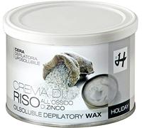 Holiday Depilatori | Cera Depilatoria Liposolubile SPECIAL FLAVOUR Crema di Riso 400 ml (1 Barattolo)