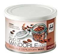 Holiday Depilatori | Cera Depilatoria Liposolubile SPECIAL FLAVOUR Olio di Mandorle Dolci 400 ml (1 Barattolo)