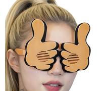 Holiday Eyeglasses Trick Glasses Prank Toy Costume Eyewear Gag Frame Props Novelty Accessory Carnival Party School Travel Family Event Photo Fun Wear | Ideal Home Halloween Birthday Gathering