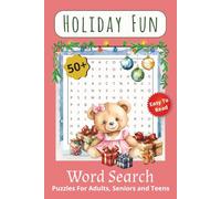 Holiday Fun Word Search Puzzle Book,: Word Searches with Easy-to-Read Print about Winter, Christmas Holidays, and Cozy Nights | 6x9 inches, 110 Pages ... Gift for Vacations, Holidays, and Free Times