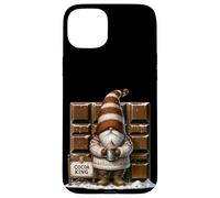 Holiday Gnome For Men And Boys Love Chocolate And Hot Cocoa Custodia per iPhone 15 Plus