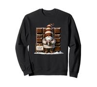 Holiday GNOME for Men And Boys Love Chocolate And Hot Cocoa Felpa