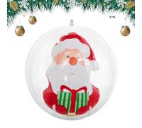 Holiday Inflatable Ball - Large PVC Blow Up Decoration for Seasonal Fun | Colorful Christmas Theme with Weather-Resistant Build, Quick Setup Design, Ideal for Porches Courtyards Windowsills, 35x35cm