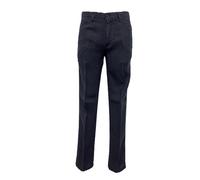HOLIDAY JEANS Pantalone Puro Lino Vita Regolare Art. Action Blu (58)