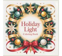 Holiday Light Coloring Book: Peaceful Mandala Designs Inspired by Christmas Light, Warmth, and Joy