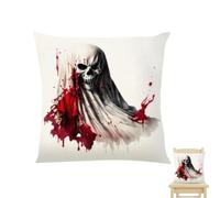 Holiday Pillow Covers 45 X 45 Cm - Linen Throw Pillow Gothic Horror Sofa