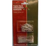 Holiday Pride Ganci in metallo per albero di Natale, confezione combinata, 50 ganci grandi e 50 piccoli