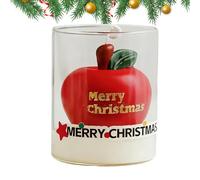 Holiday Scented Candles, Small Christmas Aromatic Decor, Mini Wax Candle Set, Fragrant Winter Home Accents, Calming Candlelight with Long Burn Time, Relaxation Display for Family Gathering Evening