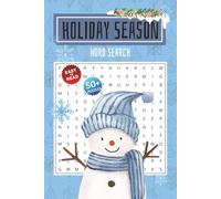 Holiday Season Word Search Puzzle Book: Easy To Read Winter, Holiday Season, Christmas and New Year Word Search Puzzles For Adults and Teens. Word Find Activity For Fun, Relaxation and as a Gift