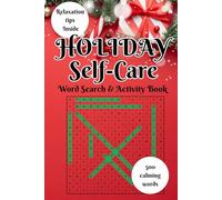 Holiday Self-Care Word Search Activity Book