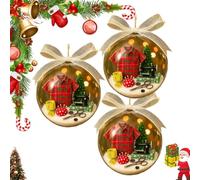 Holiday Sewing Ornament, Christmas Decorations, Personalized Quilter Christmas Keepsake, Sewer Gift, Sewings Lovers Gift for Quilter, Seamstress Acrylic Ornaments Xmas Tree Decor(Styleb,3pcs)