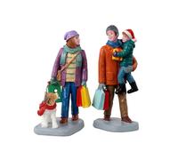 Lemax - Holiday Shoppers, set di 2