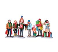 Holiday Shoppers Set of 6 Cod. 92683