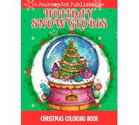 Holiday Snow Globes Christmas Coloring Book