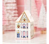 Holiday Village - Set di mini case di spezie per villaggio di pan di zenzero, case festive per cucina, bar e decorazione per scalda cera